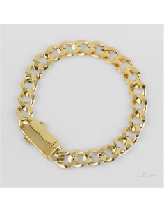 Pulsera de Plata de Ley | 10 mm | L. 20 cm