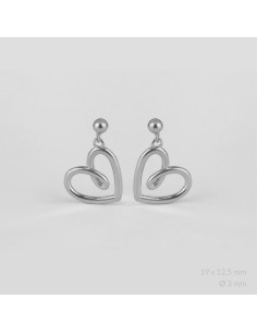 Pendientes de Plata de Ley