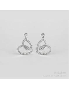 Pendientes de Plata de Ley